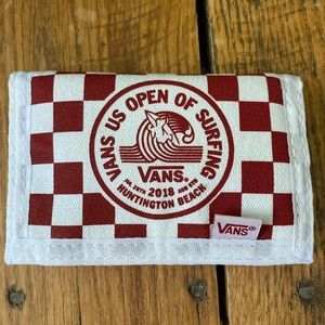 Vans US Open of Surfing Velcro Wallet!